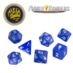 Power Rangers RPG Dice Set: Blue